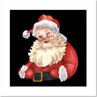 Santa Claus Posters and Art